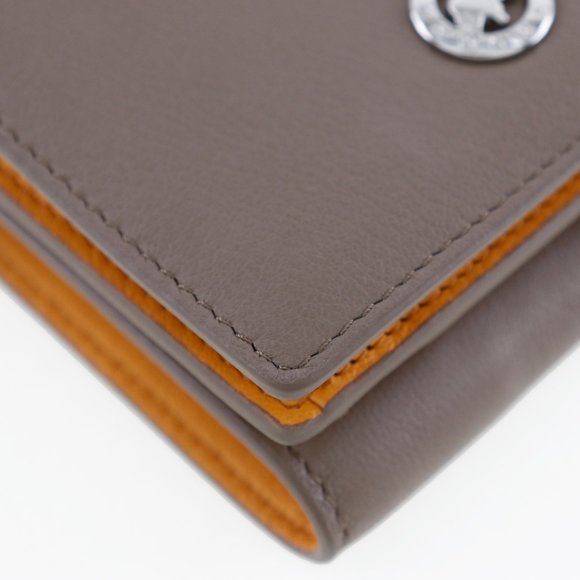 HUNTING WORLD Tri-fold wallet, leather, brown, snap button, women's, H141624922 - Picture 4 of 10